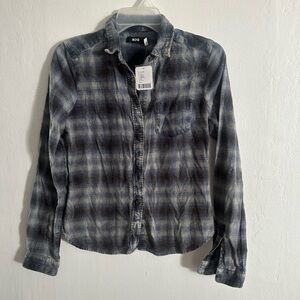 NWT Urban Outfitters BDG Plaid Flannel Shirt Small Soft Cotton Grunge 90s  Cozy